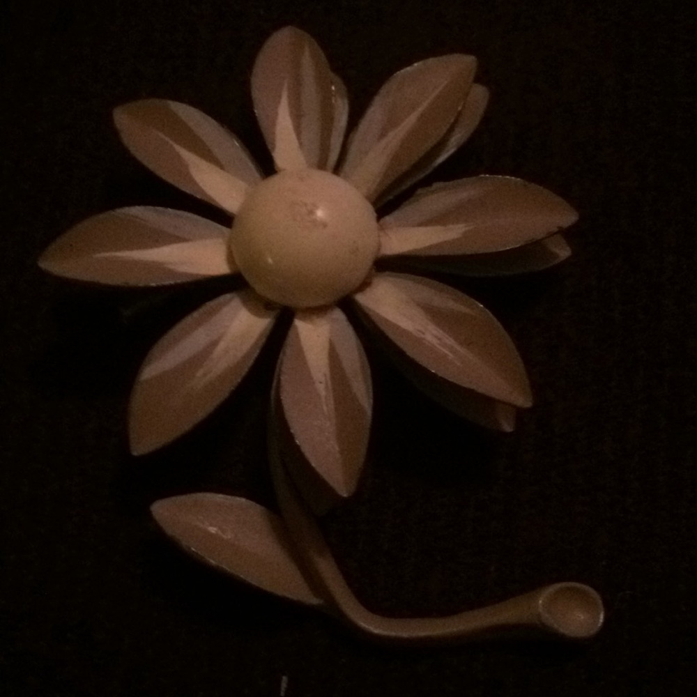 Vintage flower pin